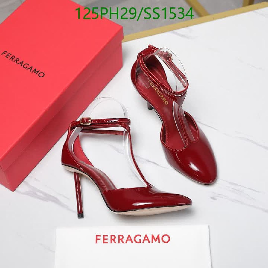 Ferragamo-Women Shoes Code: SS1534 $: 125USD