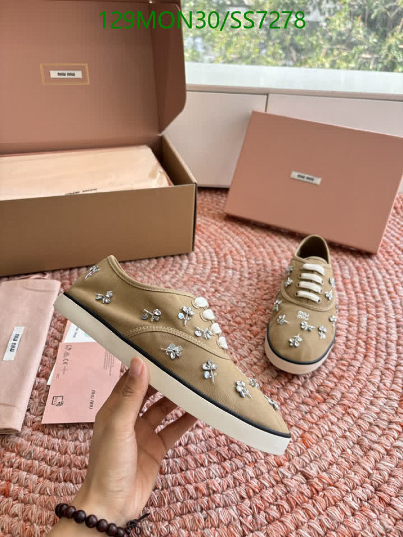 Miu Miu-Women Shoes Code: SS7278 $: 129USD
