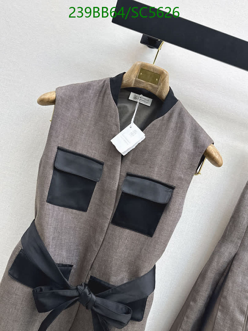 Brunello Cucinelli-Clothing Code: SC5626 $: 239USD