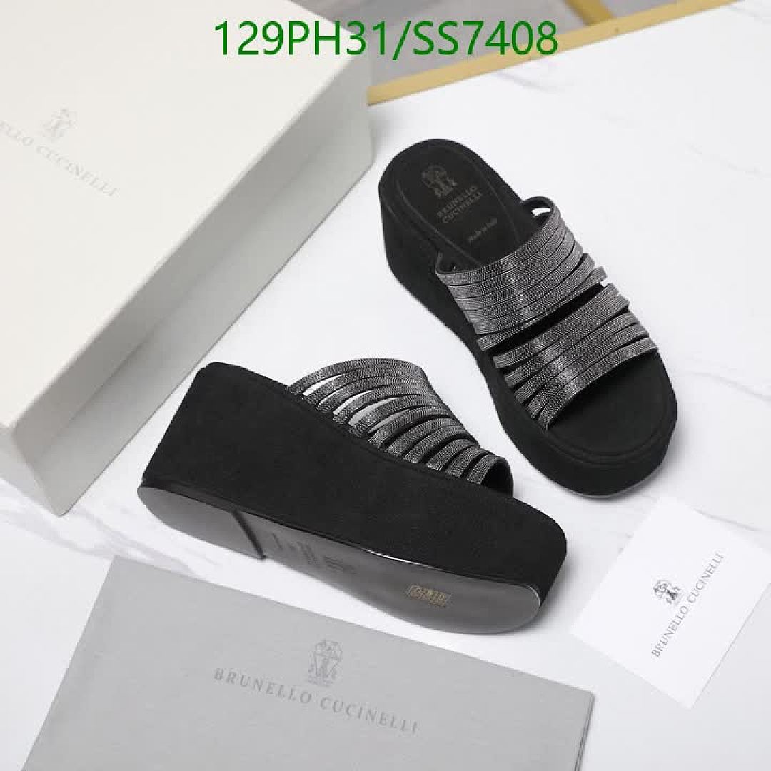 Brunello Cucinelli-Women Shoes Code: SS7408 $: 129USD