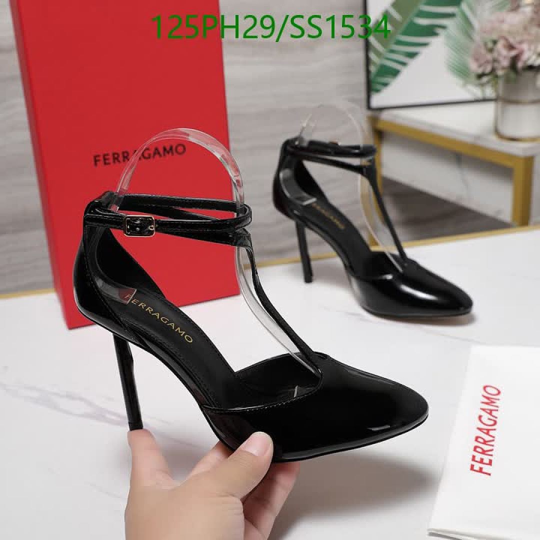 Ferragamo-Women Shoes Code: SS1534 $: 125USD