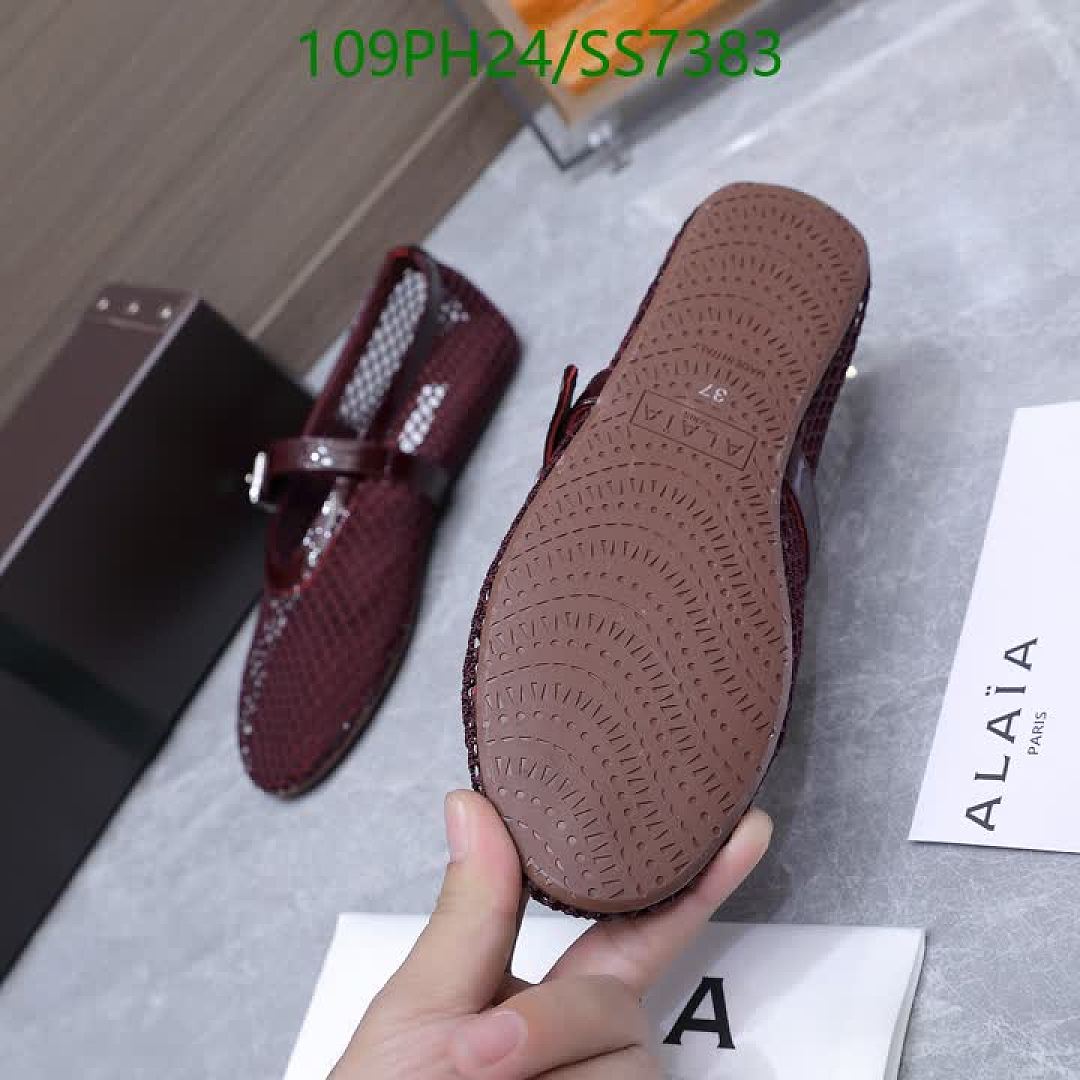Alaia-Women Shoes Code: SS7383 $: 109USD