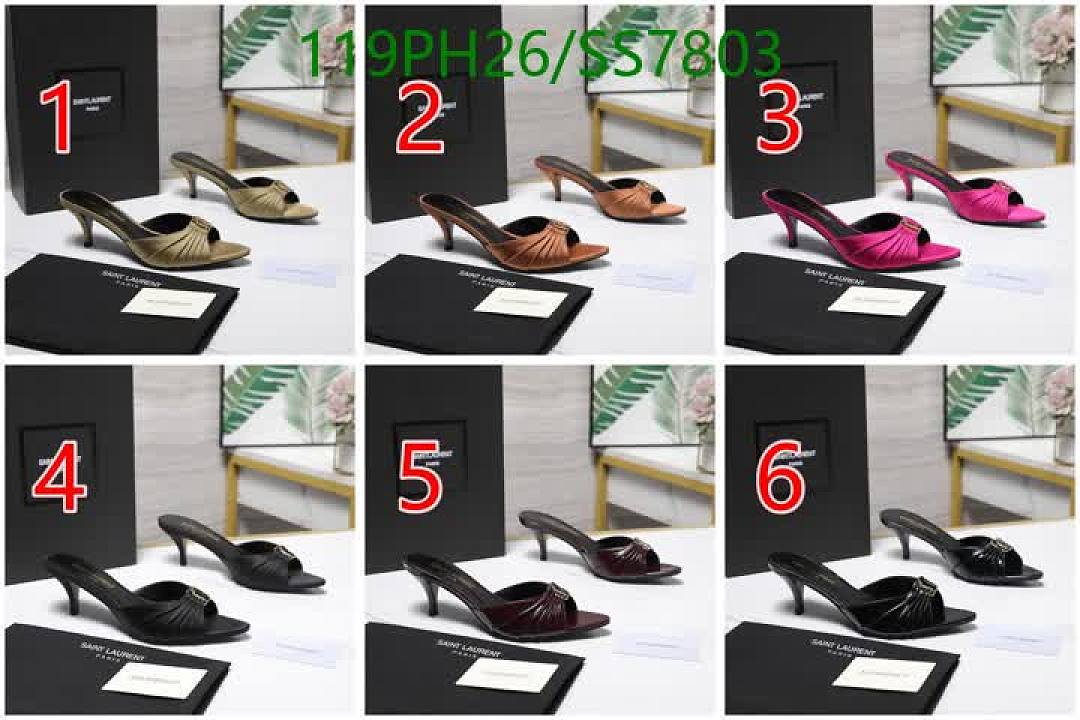 YSL-Women Shoes Code: SS7803 $: 119USD