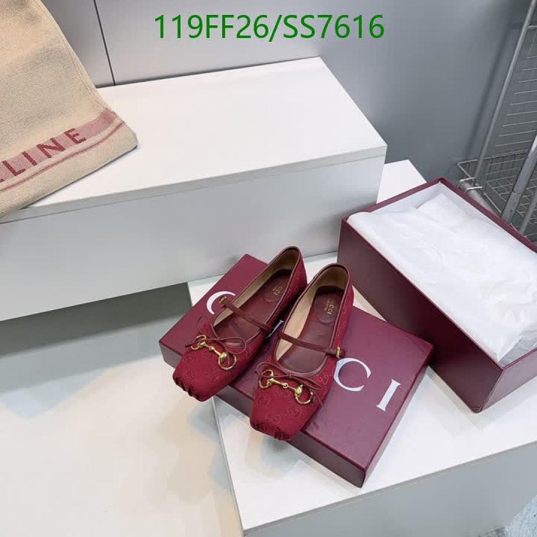 Gucci-Women Shoes Code: SS7616 $: 119USD