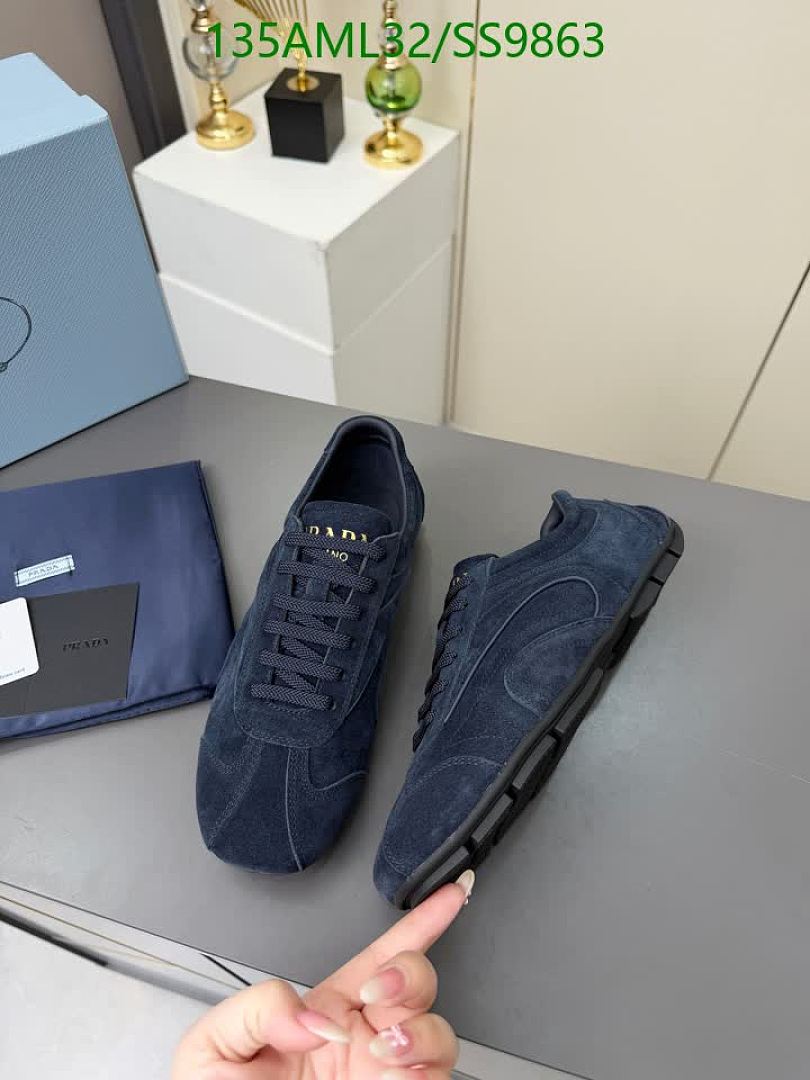 Prada-Men shoes Code: SS9863 $: 135USD