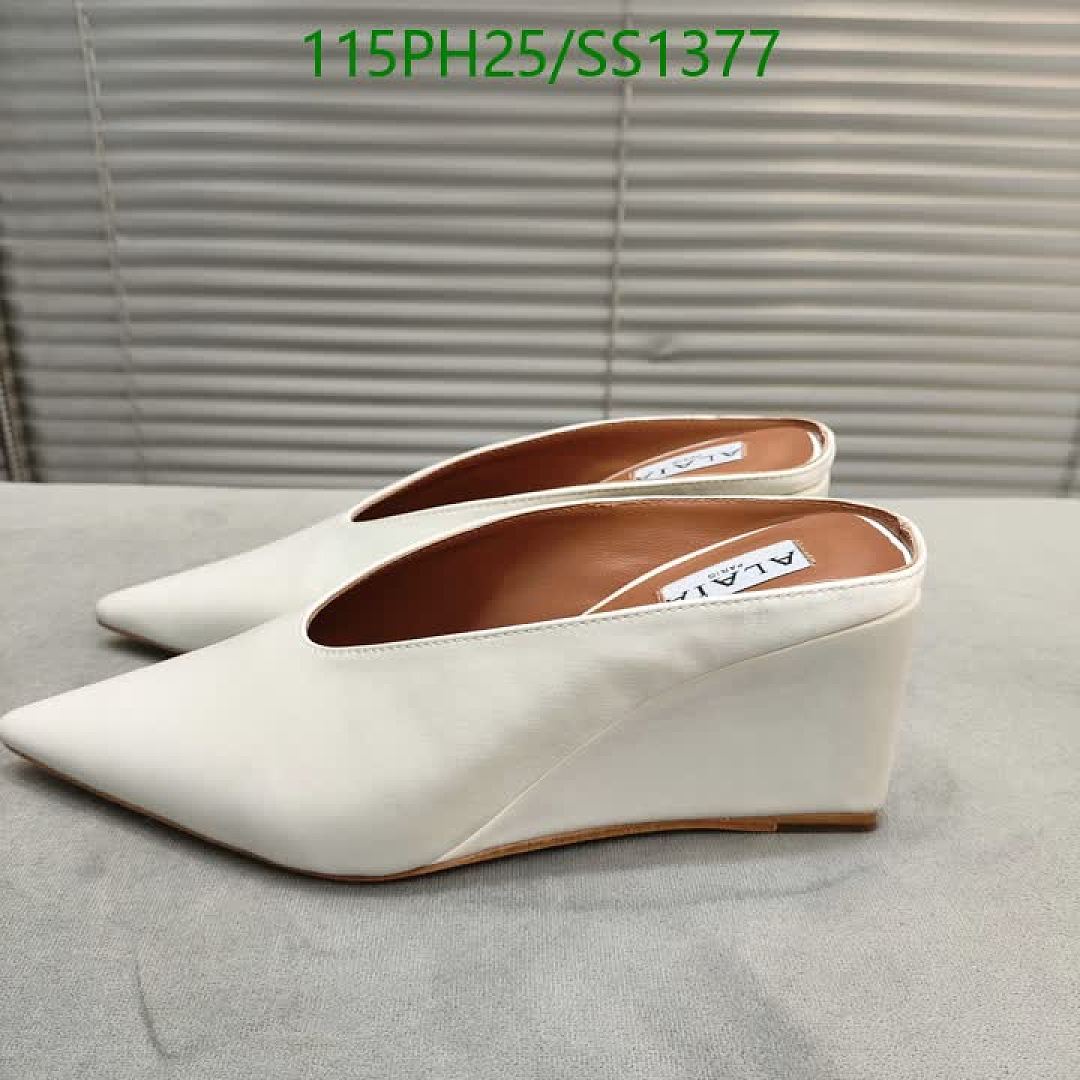 Alaia-Women Shoes Code: SS1377 $: 115USD