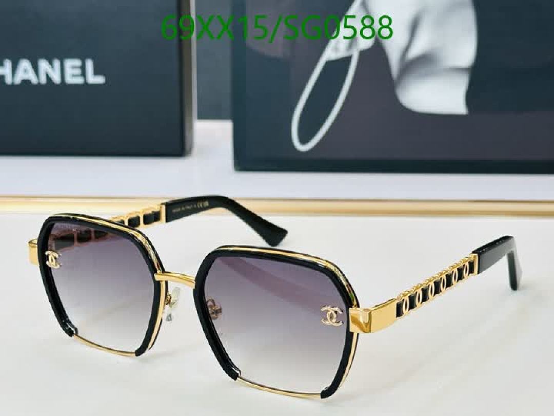 Chanel-Glasses Code: SG0588 $: 69USD