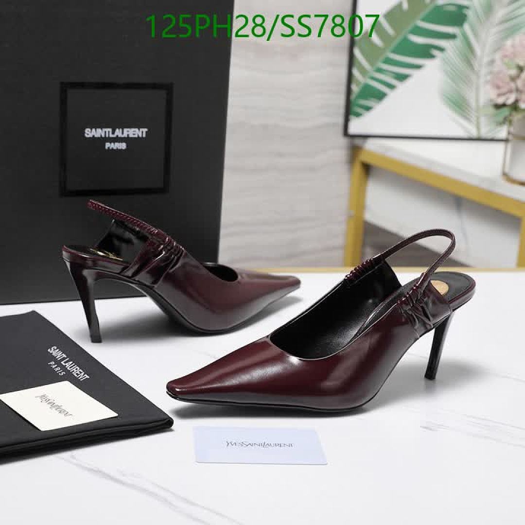 YSL-Women Shoes Code: SS7807 $: 125USD
