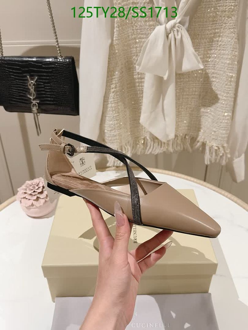 Brunello Cucinelli-Women Shoes Code: SS1713 $: 125USD