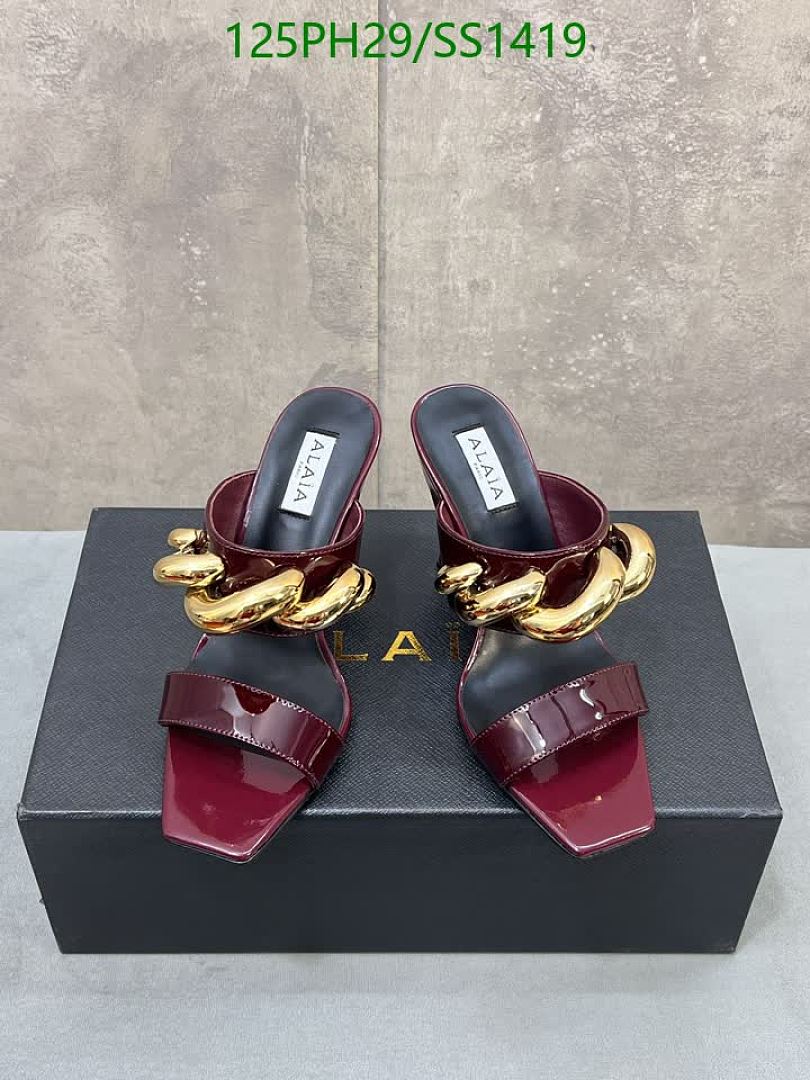 Alaia-Women Shoes Code: SS1419 $: 125USD