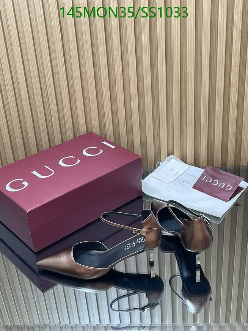 Gucci-Women Shoes Code: SS1033 $: 145USD