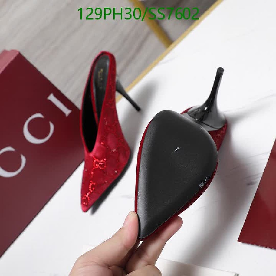 Gucci-Women Shoes Code: SS7602 $: 129USD
