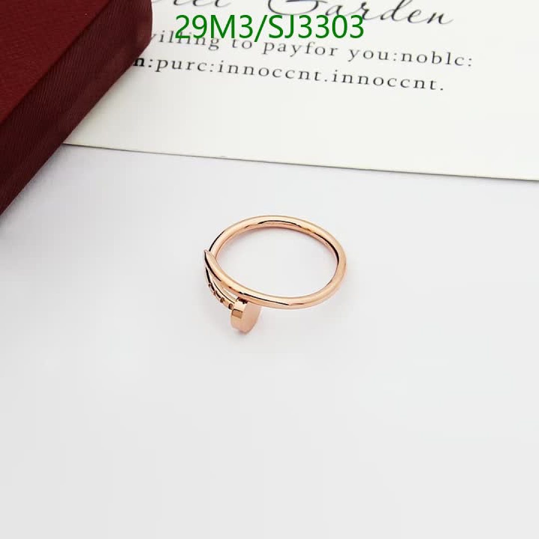 Cartier-Jewelry Code: SJ3303 $: 29USD