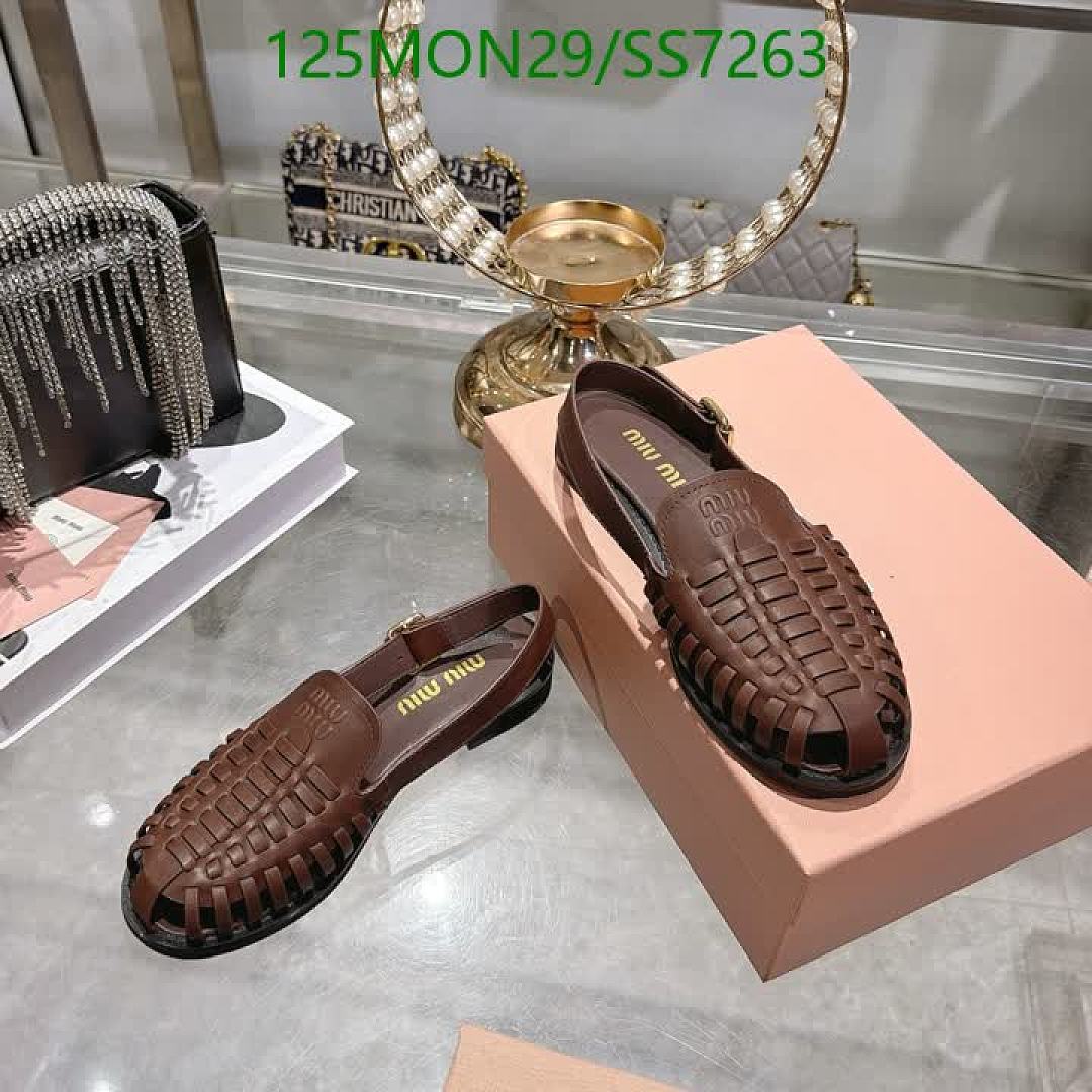 Miu Miu-Women Shoes Code: SS7263 $: 125USD
