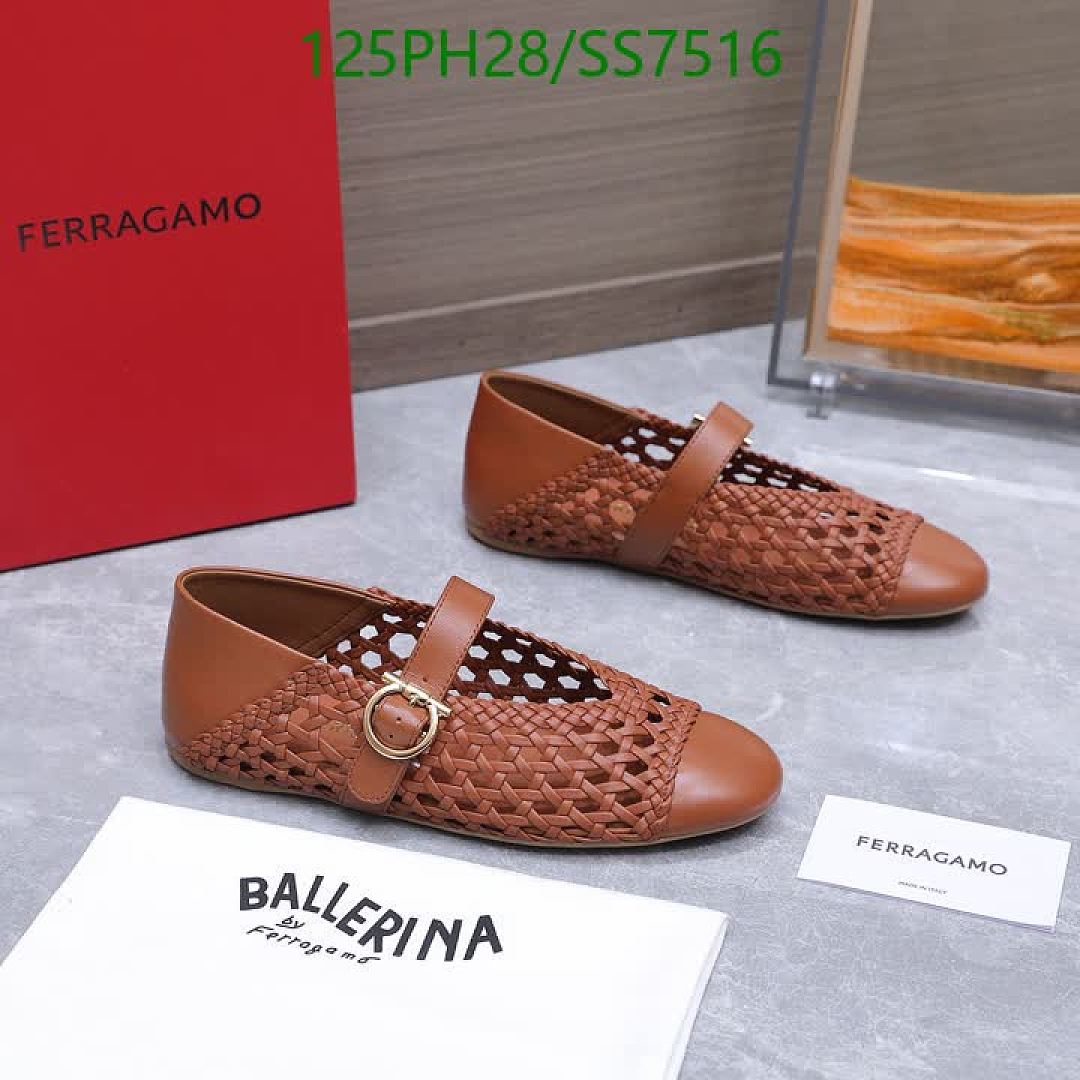Ferragamo-Women Shoes Code: SS7516 $: 125USD
