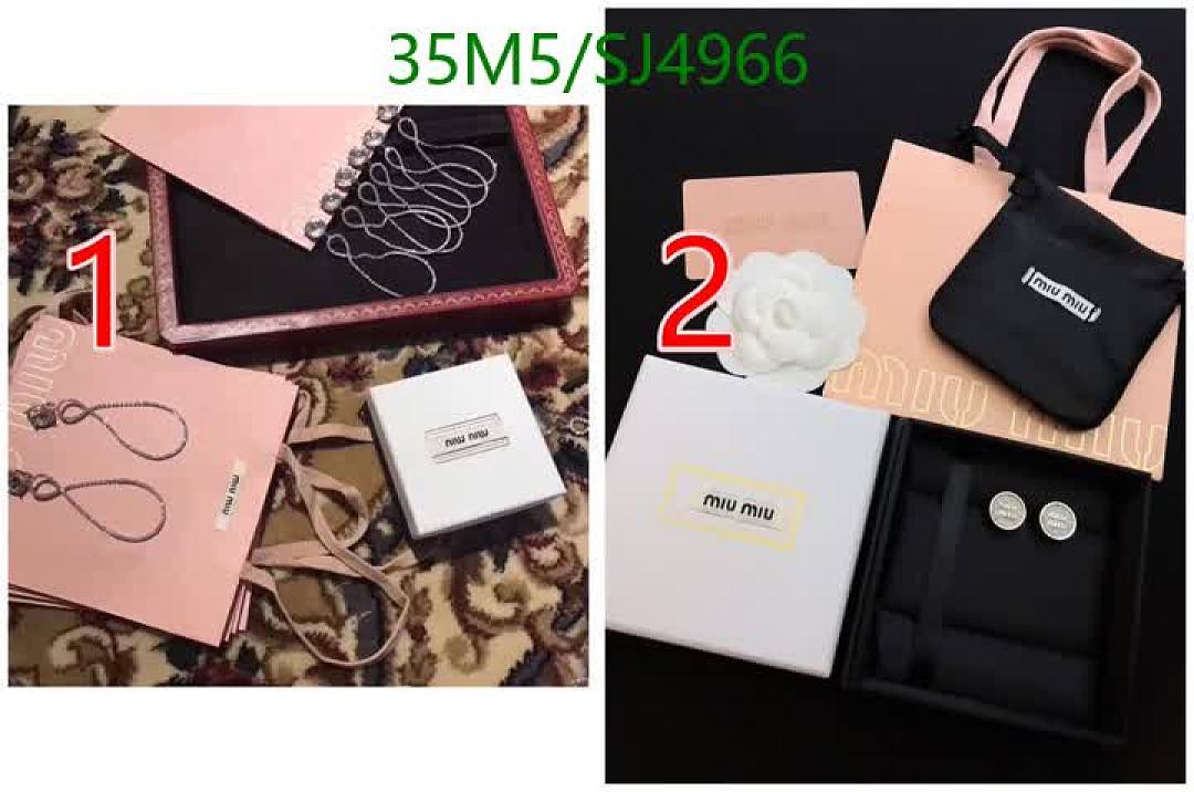 Miu Miu-Jewelry Code: SJ4966 $: 35USD
