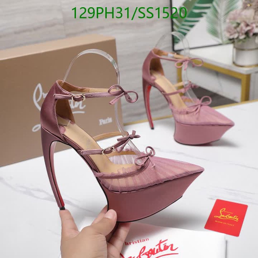 Christian Louboutin-Women Shoes Code: SS1520 $: 129USD