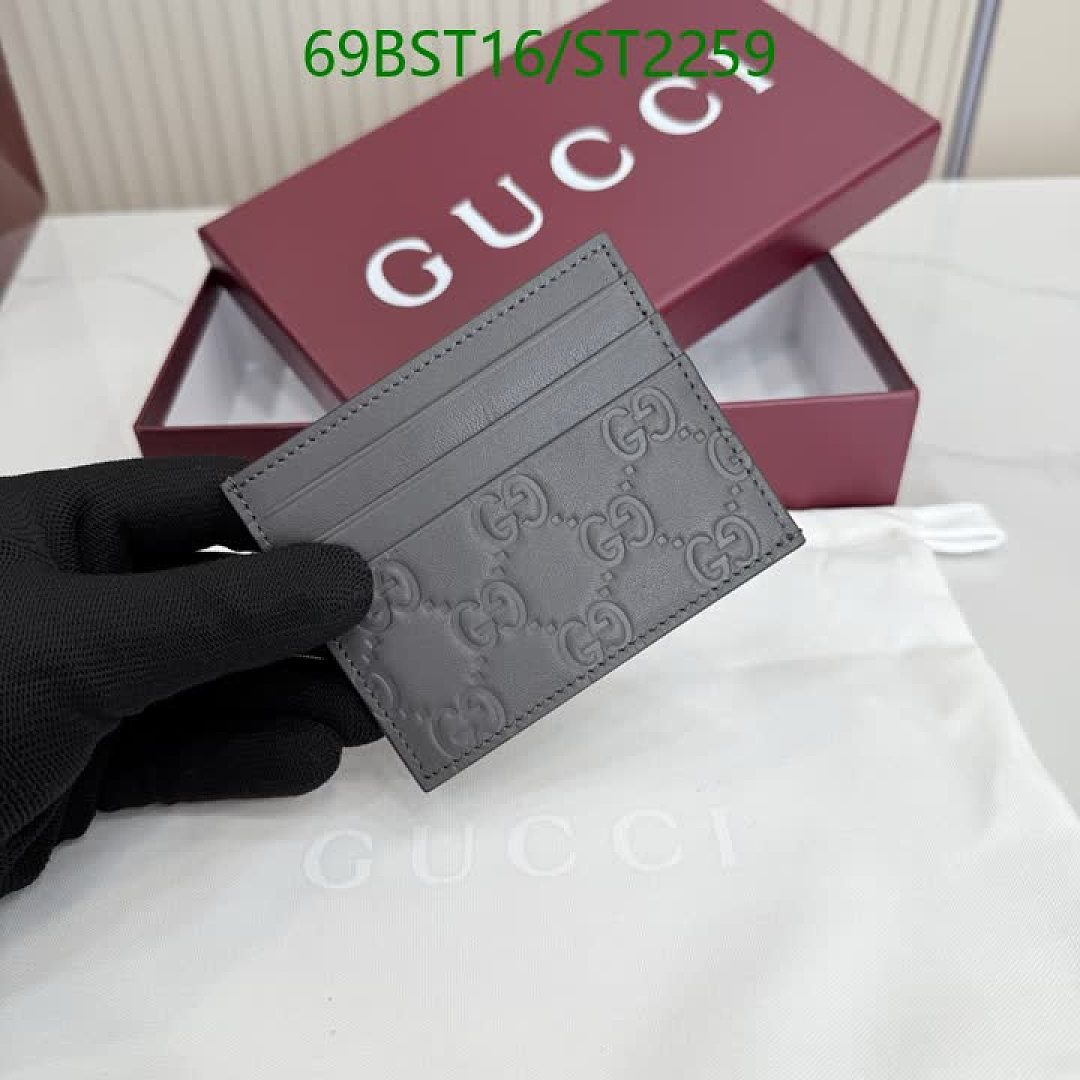 Gucci-Wallet Mirror Quality Code: ST2259 $: 69USD