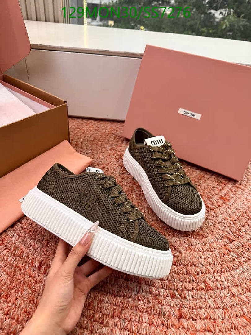 Miu Miu-Women Shoes Code: SS7276 $: 129USD