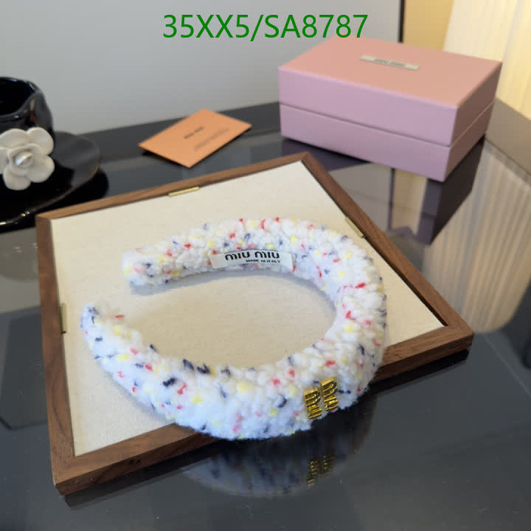 MIU MIU-Headband Code: SA8787 $: 35USD