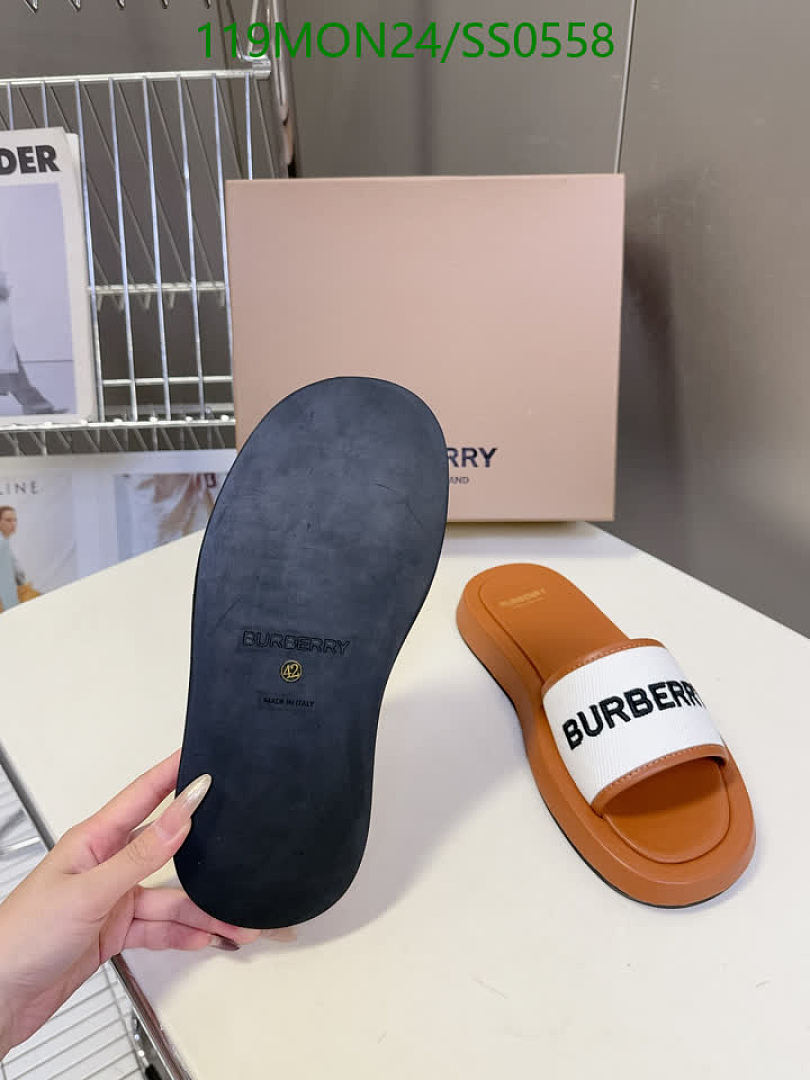 Burberry-Women Shoes Code: SS0558 $: 119USD