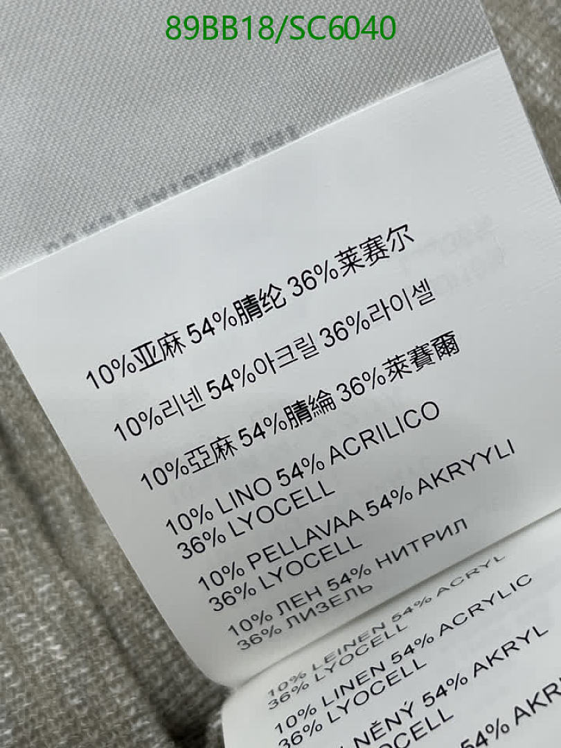 Miu Miu-Clothing Code: SC6040 $: 89USD
