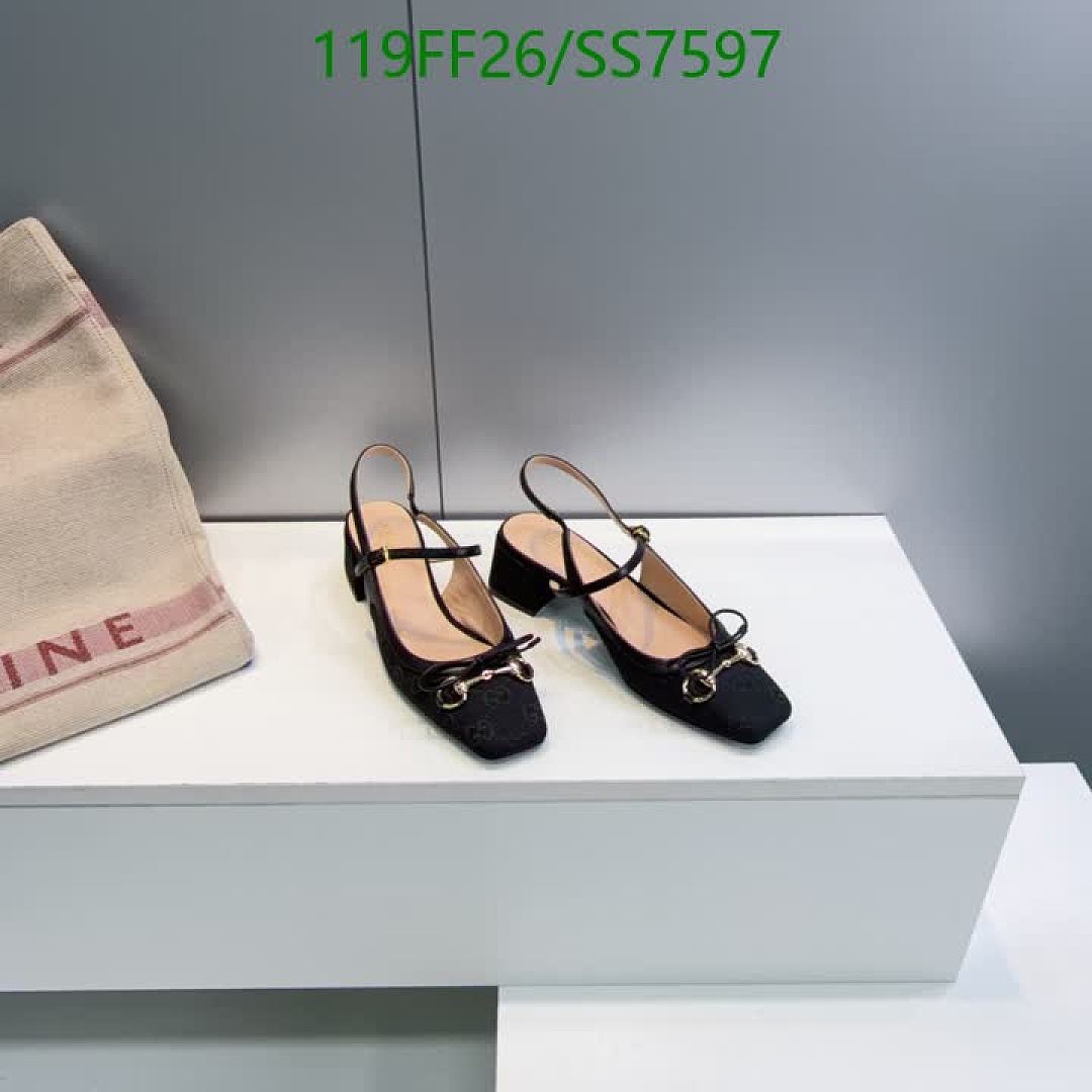 Gucci-Women Shoes Code: SS7597 $: 119USD