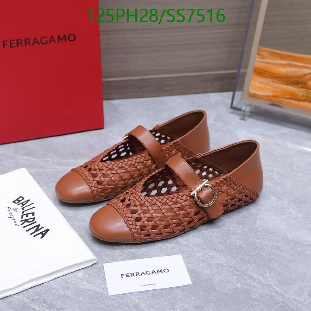 Ferragamo-Women Shoes Code: SS7516 $: 125USD