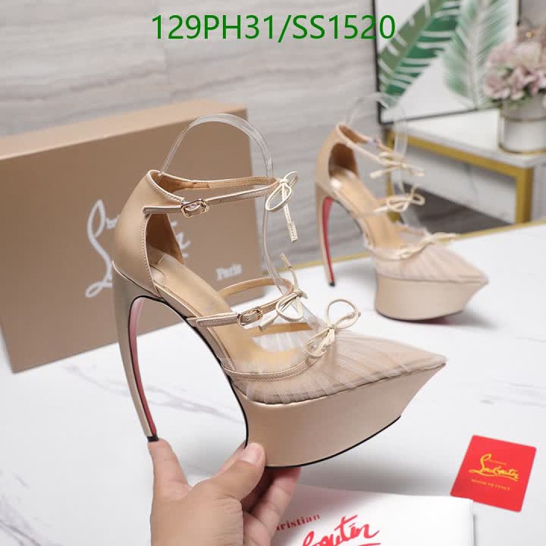 Christian Louboutin-Women Shoes Code: SS1520 $: 129USD