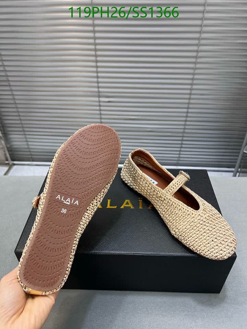 Alaia-Women Shoes Code: SS1366 $: 119USD