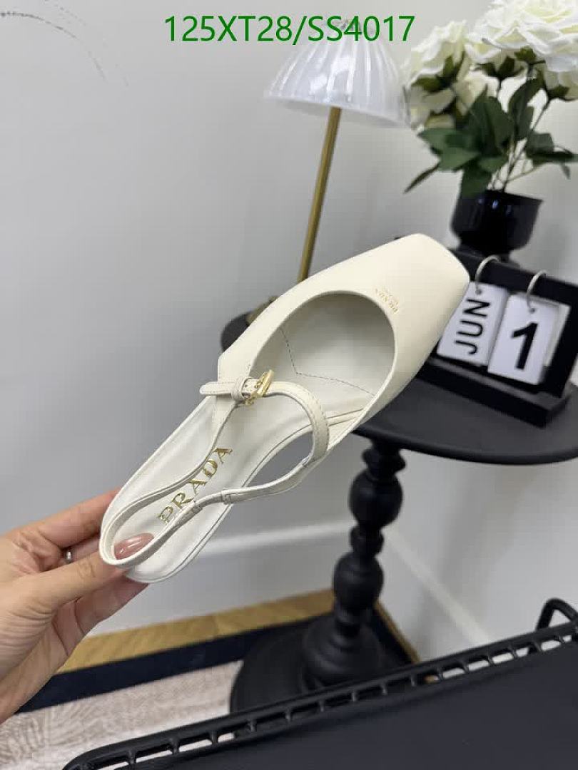 Prada-Women Shoes Code: SS4017 $: 125USD
