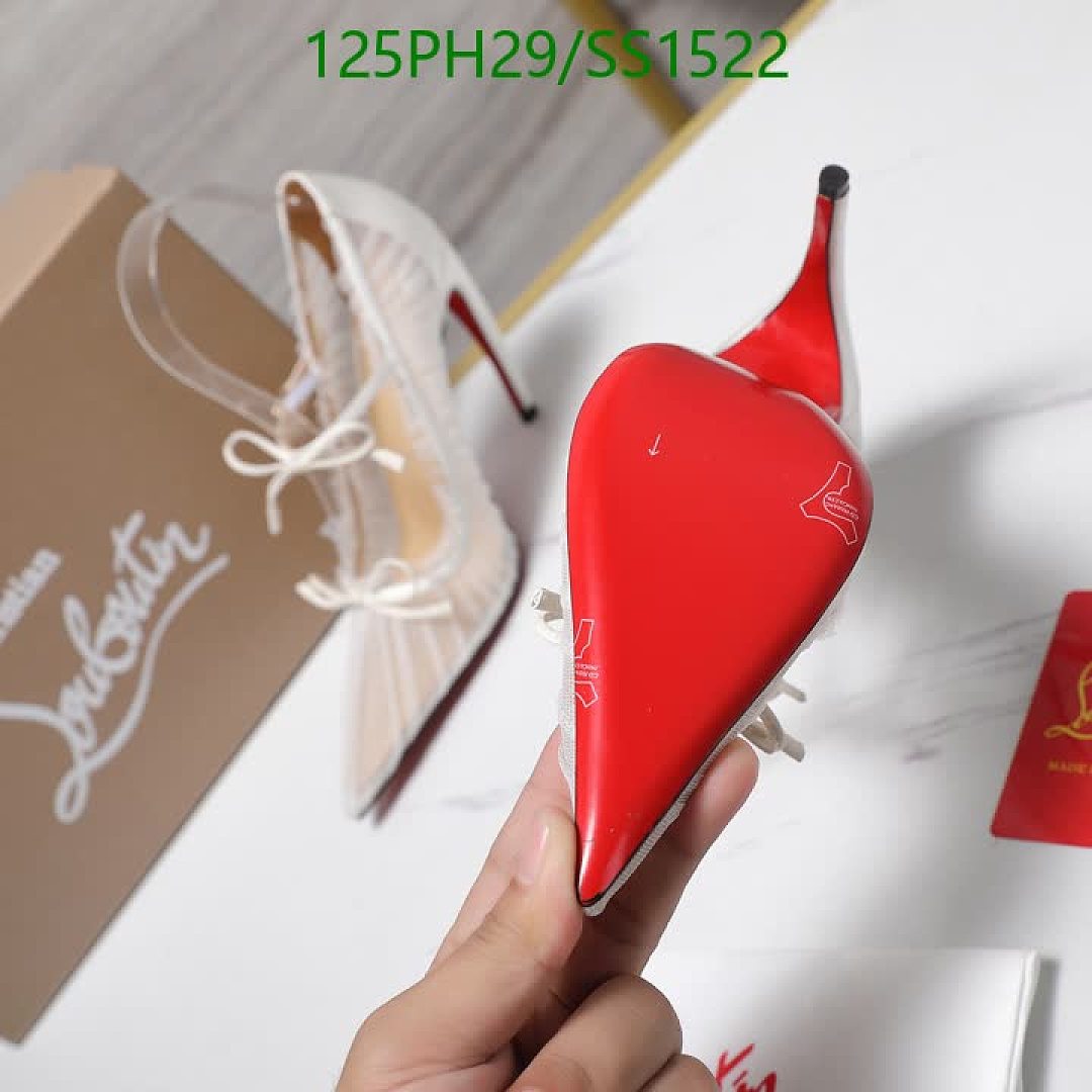 Christian Louboutin-Women Shoes Code: SS1522 $: 125USD