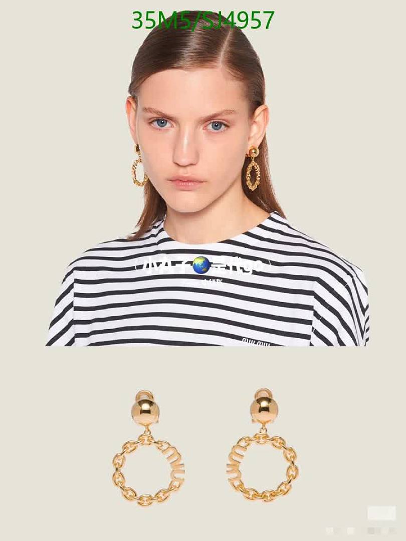 Miu Miu-Jewelry Code: SJ4957 $: 35USD