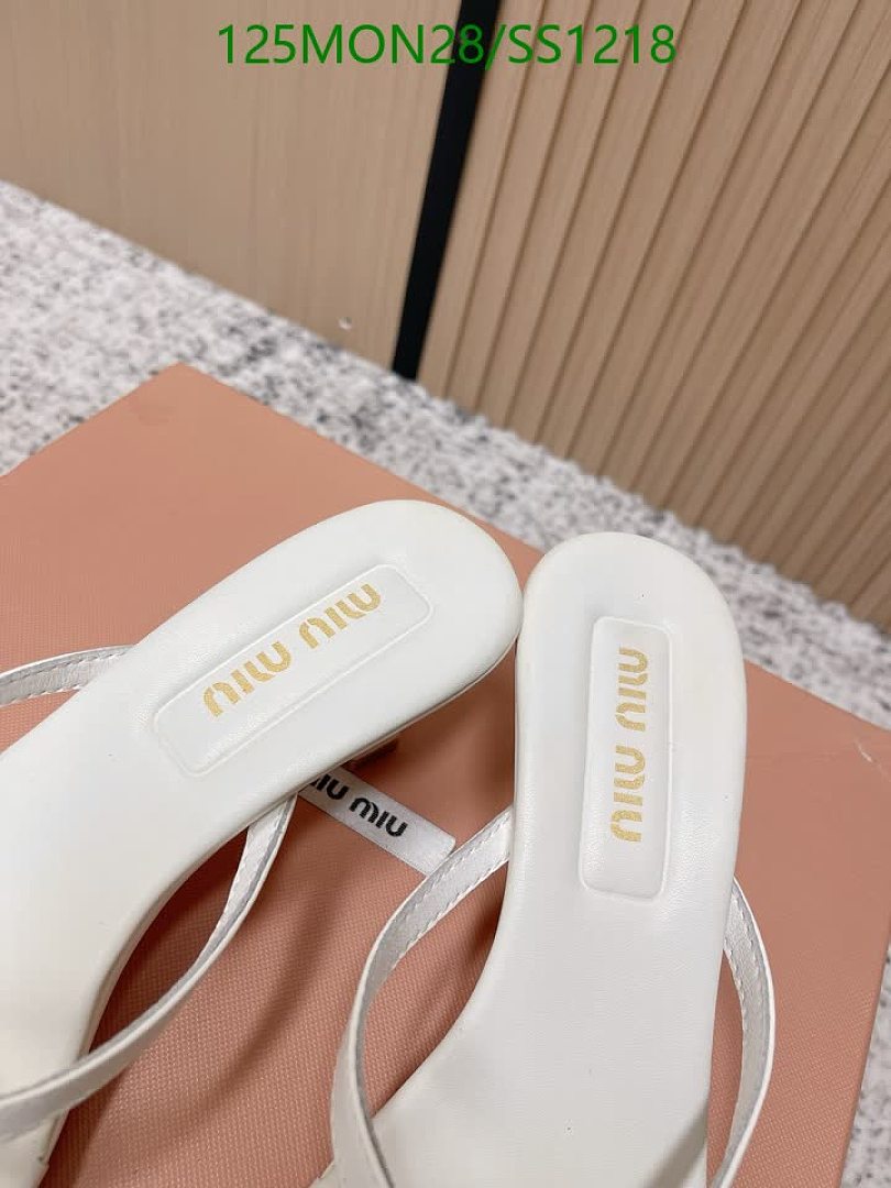 Miu Miu-Women Shoes Code: SS1218 $: 125USD