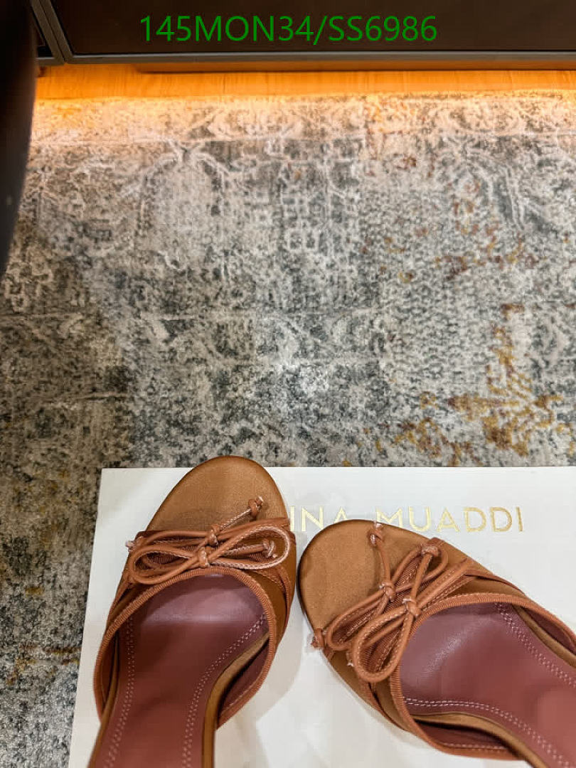 Amina Muaddi-Women Shoes Code: SS6986 $: 145USD