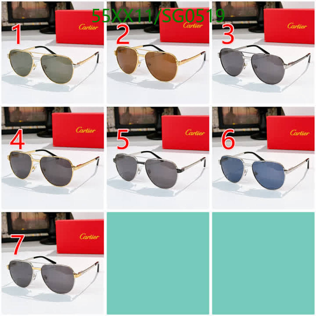 Cartier-Glasses Code: SG0519 $: 55USD