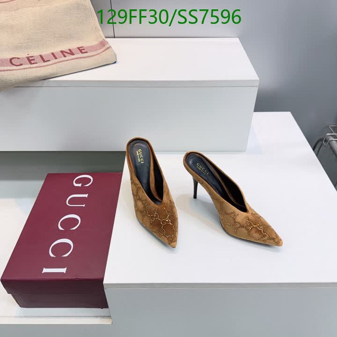 Gucci-Women Shoes Code: SS7596 $: 129USD