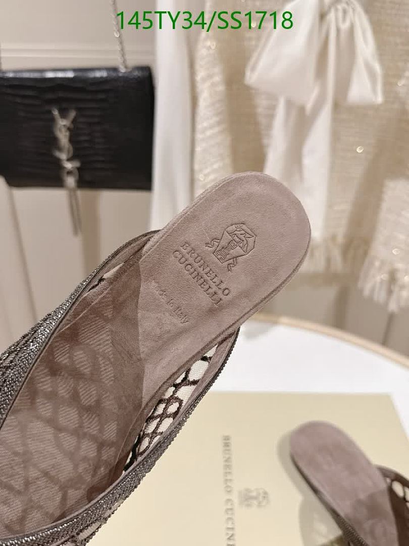 Brunello Cucinelli-Women Shoes Code: SS1718 $: 145USD