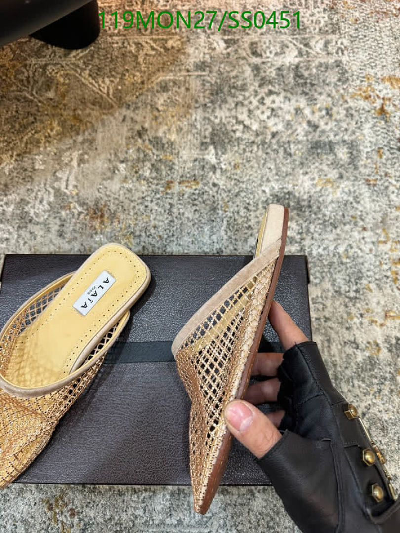 Alaia-Women Shoes Code: SS0451 $: 119USD