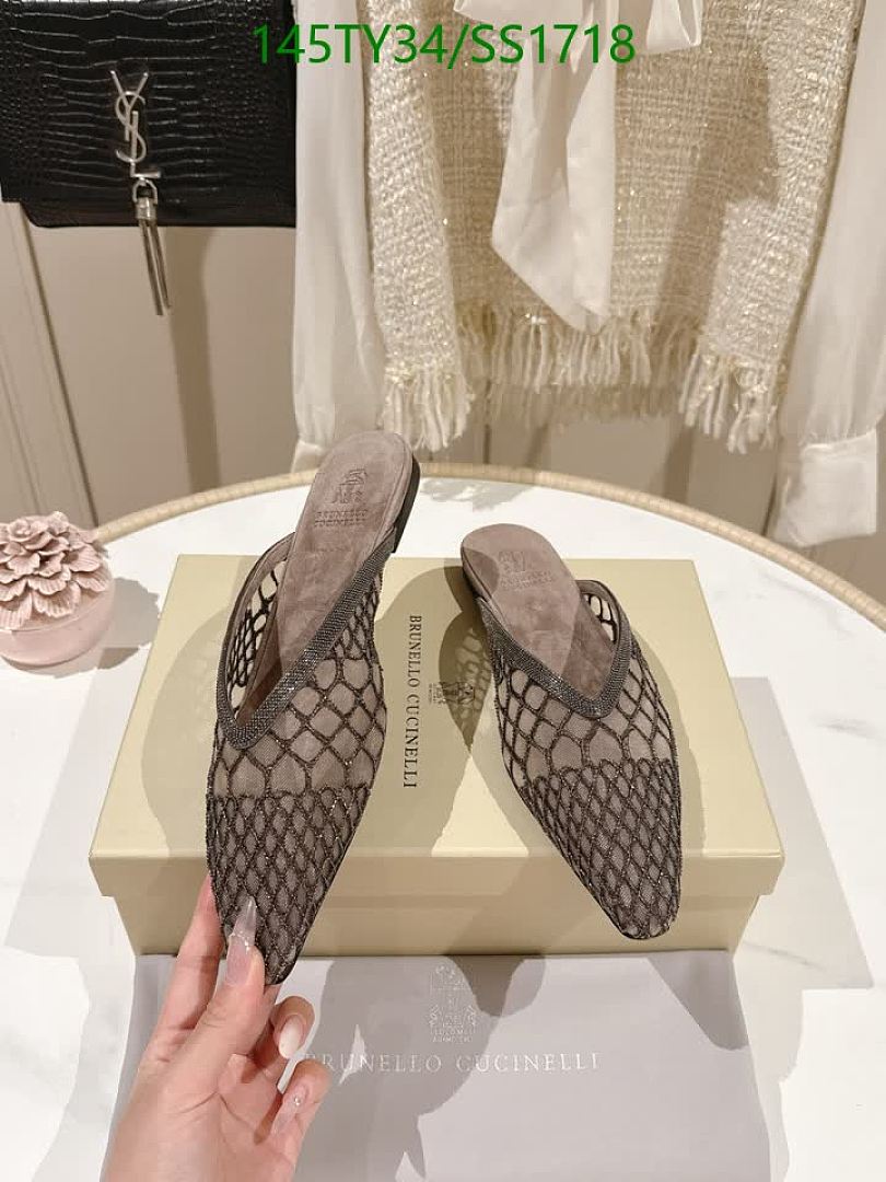 Brunello Cucinelli-Women Shoes Code: SS1718 $: 145USD