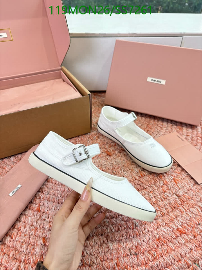 Miu Miu-Women Shoes Code: SS7261 $: 119USD