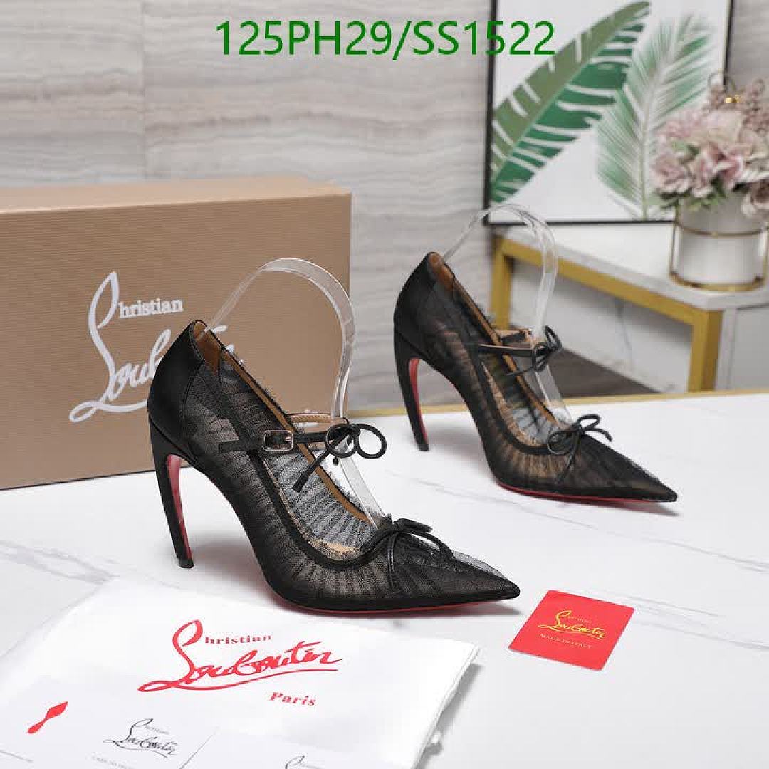 Christian Louboutin-Women Shoes Code: SS1522 $: 125USD