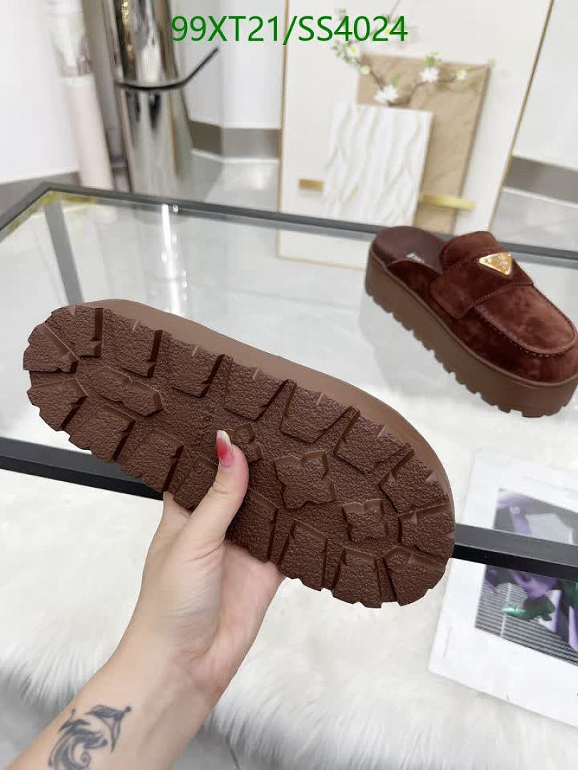 Prada-Women Shoes Code: SS4024 $: 99USD