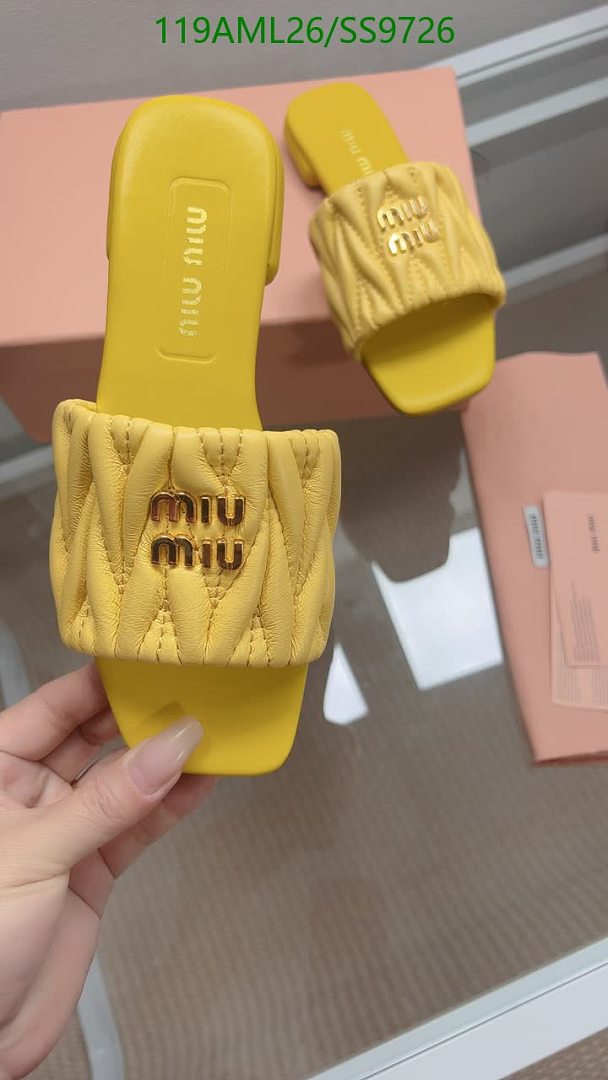 Miu Miu-Women Shoes Code: SS9726 $: 119USD
