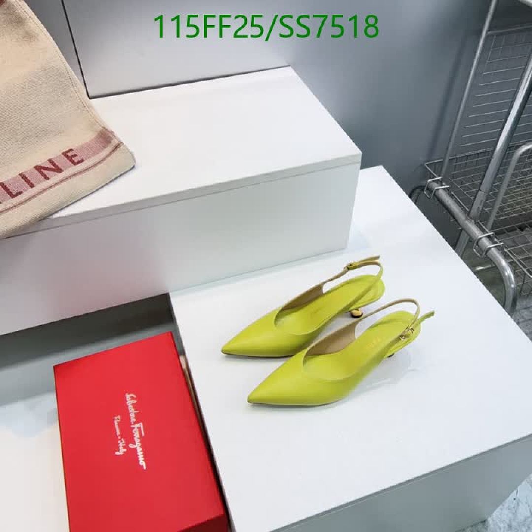 Ferragamo-Women Shoes Code: SS7518 $: 115USD