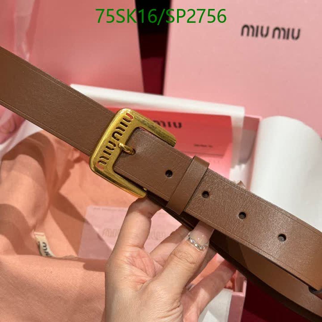 MIU MIU-Belts Code: SP2756 $: 75USD
