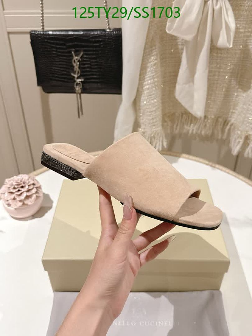 Brunello Cucinelli-Women Shoes Code: SS1703 $: 125USD
