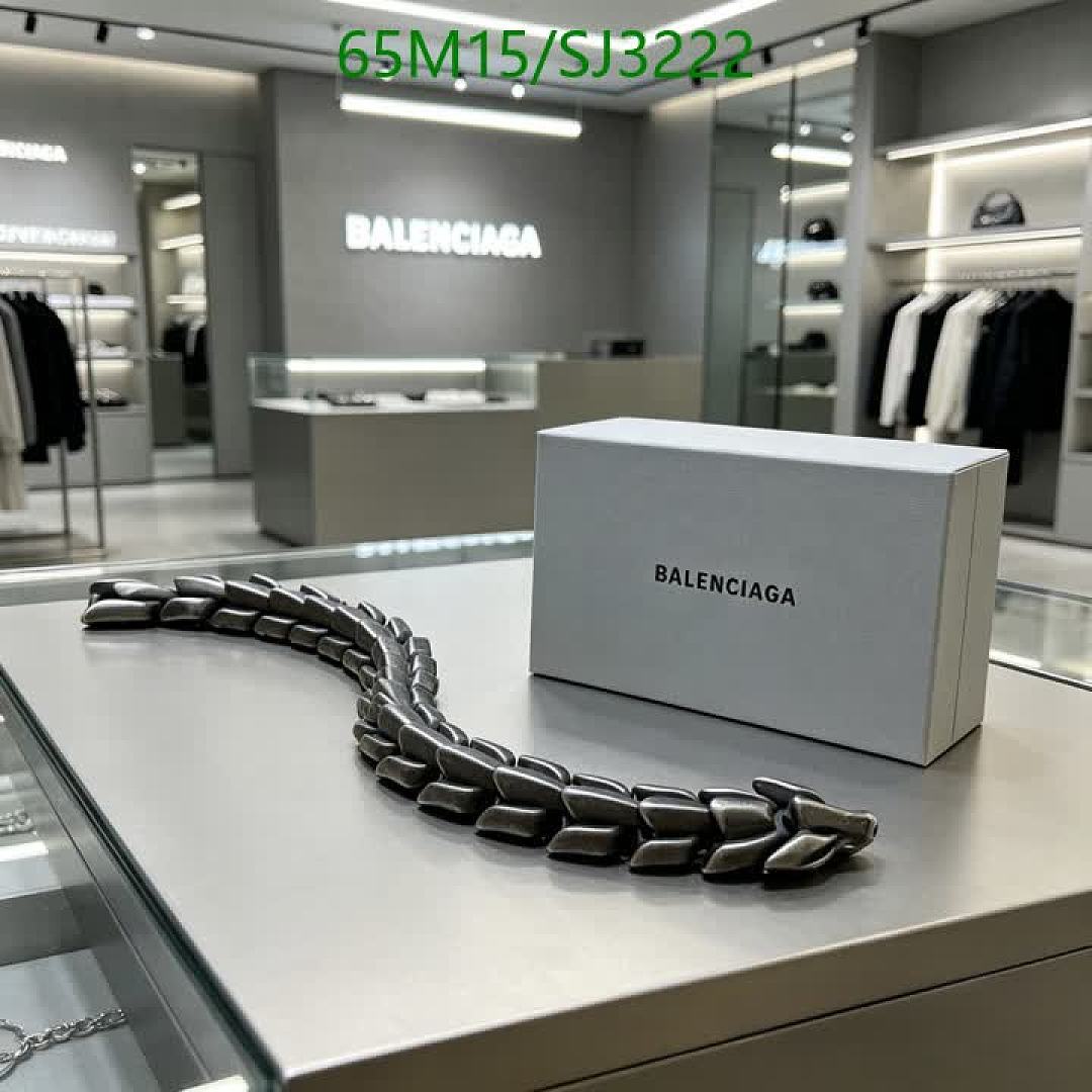 Balenciaga-Jewelry Code: SJ3222 $: 65USD