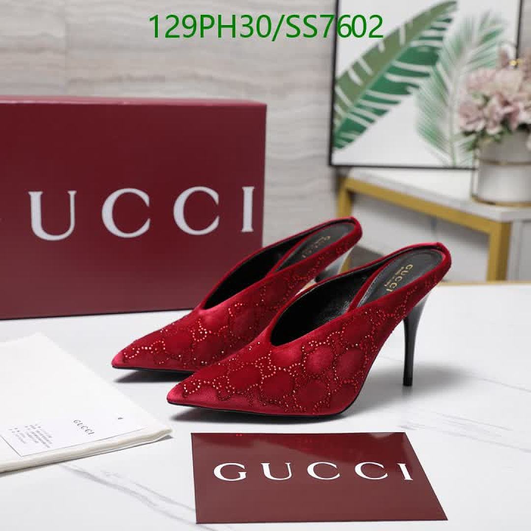 Gucci-Women Shoes Code: SS7602 $: 129USD