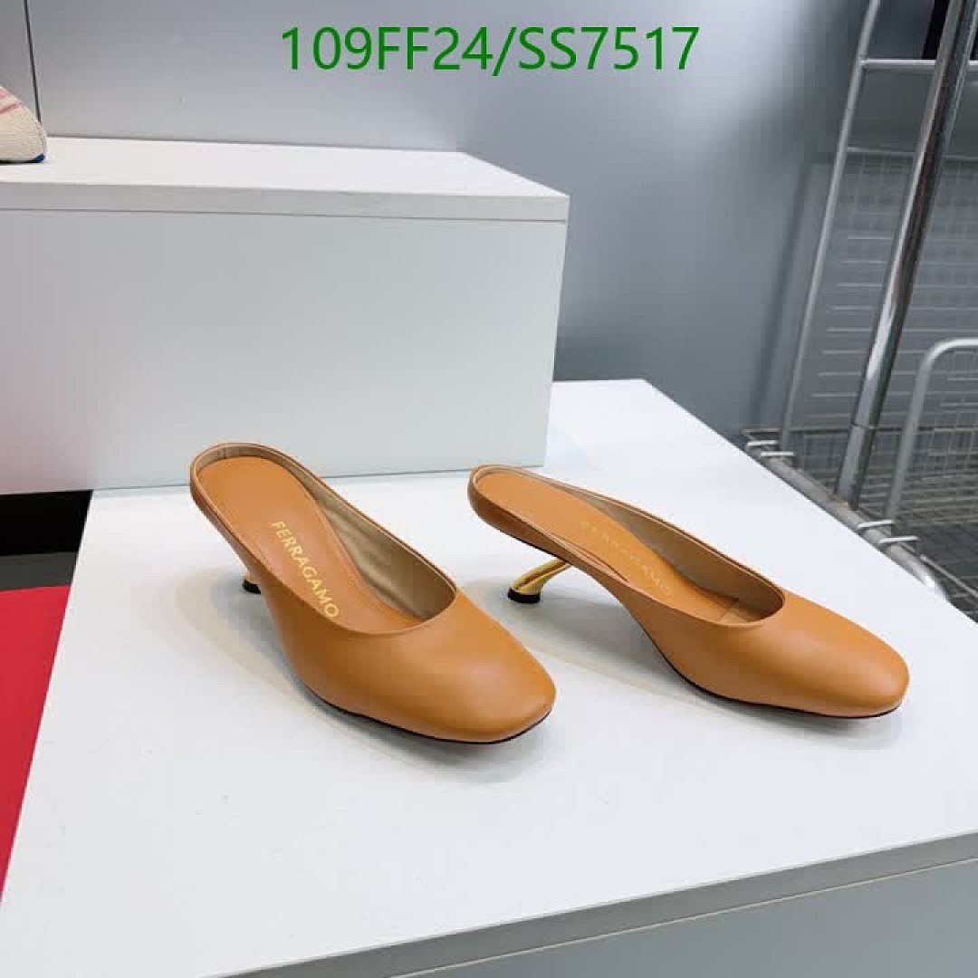 Ferragamo-Women Shoes Code: SS7517 $: 109USD
